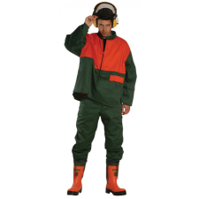 Euro Protection EP Vágásbiztos deréknadrág (kézi láncfűrészek elleni védelem) (zöld, L) munkaruha