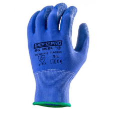 Euro Protection / Eurotechnique SZERELŐKESZTYŰ KÉK LATEX CSÚSZÁSBIZTOS TENYÉRREL (kék, 8) védőkesztyű