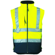 Euro Protection Fluo dzseki sárga/kék (sárga/navy, S) láthatósági ruházat