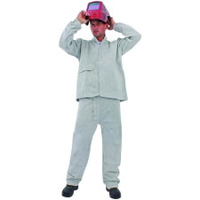 Euro Protection Hegesztő bőrkabát 57455-59 (szürke*, XL) munkaruha