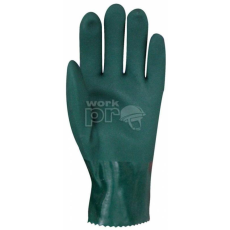Euro Protection Kesztyű Vysol 27cm csúszásgátlós polimer-neoprén vegyszerálló zöld 10