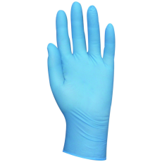 Euro Protection Nitril púder nélküli kék vizsgálókesztyű 5916-22 (kék*, 8)