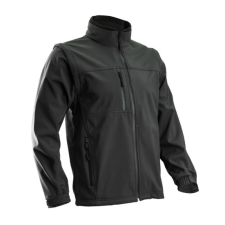 Euro Protection Yang férfi softshell kabát (fekete, 3XL) munkaruha