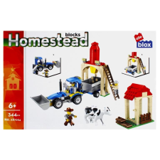 Euro-Trade Alleblox kompatibilis építőjáték Homestead Farm traktorral 344 db barkácsolás, építés