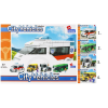 Euro-Trade Építőjáték Alleblox City Vehicles 211-255db/4változat