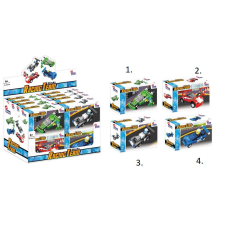Euro-Trade Építőjáték Alleblox FireBrigade 63-66db/4típus barkácsolás, építés