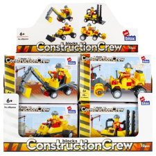 Euro-Trade Építőjáték Alleblox RacingTeam 45-59db/4változat barkácsolás, építés