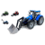 Euro-Trade Farm Traktor 26 cm - Rakodóval vagy Hókotróval, Hang- és Fényeffektekkel