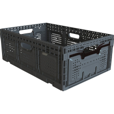 Eurobox-System Maxi összecsukható doboz szürke 46 l bútor