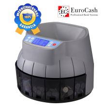 EuroCash EC-700 professzionális érmeszámláló, szortírozó pénzszámoló gép FORINT érmékhez