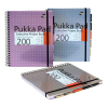 Eurocom d.o.o Pukka Pad Executive Projekt Book spirálfüzet (A4, 200 old. von.) 3 féle metál szín