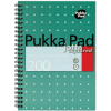 Eurocom d.o.o Pukka Pad Jotta spirálfüzet (A6, 200 oldalas, zöld pöttyös) kemény borítású, vonalas (26007)