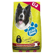 EURODOG KUTYAELEDEL SZÁRAZ MARHA 3KG kutyaeledel