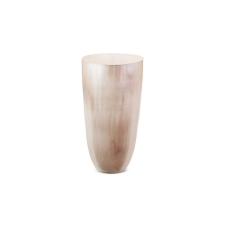 Eurofirany Cardo üveg váza Krémszín/bézs 20x20x37 cm dekoráció
