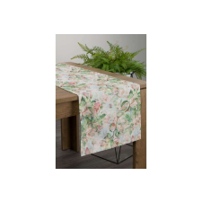 Eurofirany Flore tavaszi asztali futó Zöld/rózsaszín 40x180 cm party kellék