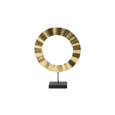 Eurofirany Kali kör alakú figura Arany/fekete 30x7x40 cm dekoráció