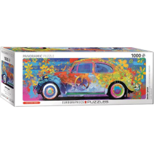 EuroGraphics 1000 db-os Panoráma puzzle - VW Beetle Splash (6010-5441) puzzle, kirakós
