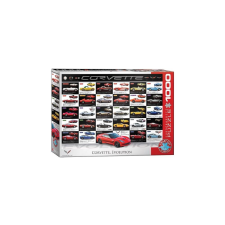 EuroGraphics 1000 db-os puzzle - Corvette evolúció (6000-0683) puzzle, kirakós