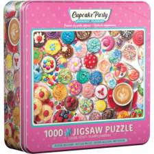 Eurographics 1000 db-os puzzle fém dobozban - Cupcake Party (8051-5604) puzzle, kirakós