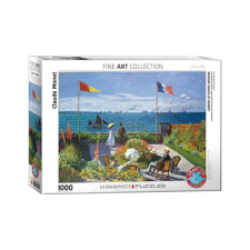 EuroGraphics 1000 db-os puzzle - Garden at Sainte-Adress, Monet (6000-6039) puzzle, kirakós