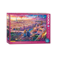 EuroGraphics 1000 db-os puzzle - Paris Rooftop (6000-5886) puzzle, kirakós