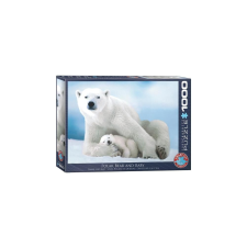  EuroGraphics 1000 db-os puzzle - Polar Bear &amp; Baby (6000-1198) puzzle, kirakós