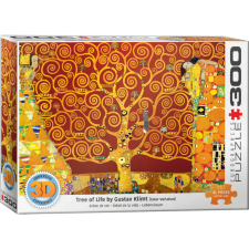 Eurographics 300 db-os 3D Lenticular puzzle - Lebensbaum von Gustav Klimt (6331-6059) puzzle, kirakós