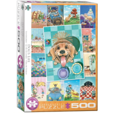 Eurographics 500 db-os puzzle - Dogs Life by Gary Patterson (6500-5365) puzzle, kirakós