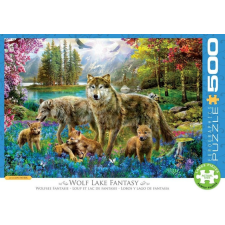 Eurographics 500 db-os puzzle - Wolf Lake Fantasy (6500-5360) puzzle, kirakós