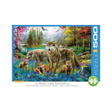 EuroGraphics 500 db-os puzzle - Wolf Lake Fantasy (6500-5360) puzzle, kirakós