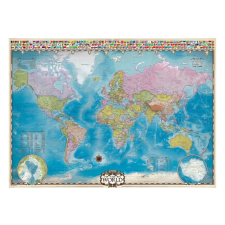 Eurographics 6000-0557 - Map of the World - 1000 db-os Világtérkép puzzle puzzle, kirakós