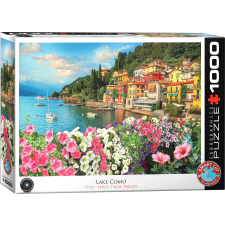 Eurographics puzzle Como-tó - Olaszország, 1000 darabos puzzle, kirakós