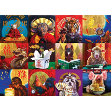 Eurographics Puzzle Kínai Naptár 1000 Darabos puzzle, kirakós
