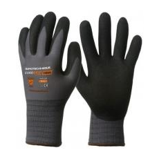  Eurogrip kesztyű tenyerén fekete nitril+sandy csúszásbiztos réteg, 8-as (1NISG08)