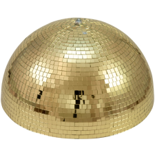Eurolite Half Mirror Ball 40cm gold motorized világítás