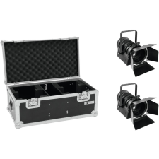 Eurolite Set 2x LED THA-40PC bk + Case világítás