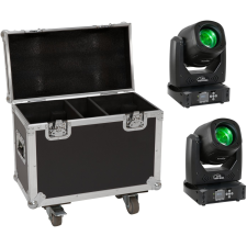 Eurolite Set 2x LED TMH-B90 + Case with wheels világítás