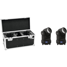 Eurolite Set 2x LED TMH-X1 Moving-Head Beam + Case világítás