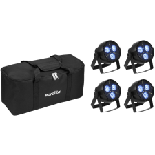 Eurolite Set 4x LED PARty Hybrid Spot + Soft Bag világítás