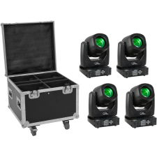 Eurolite Set 4x LED TMH-B90 + Case with wheels világítás