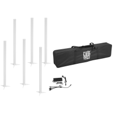 Eurolite Set 6x AKKU LED Party Tube IR + Charger + Soft Bag világítás