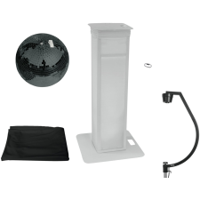 Eurolite Set Mirror ball 50cm black with Stage Stand variable + Cover black világítás