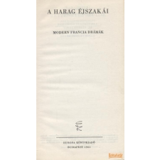 Európa A harag éjszakái - Modern francia drámák antikvárium - használt könyv