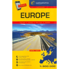 Európa atlasz 1:800 000 2016/2017 utazás