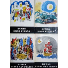 Európa Könyvkiadó Emma Lyonna I-II. + Luisa San Felice I-II. antikvárium - használt könyv