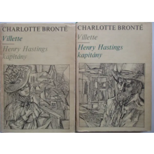 Európa Könyvkiadó Villette - Henry Hastings kapitány I-II. antikvárium - használt könyv