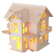Európai Villa 3D Fa Puzzle puzzle, kirakós
