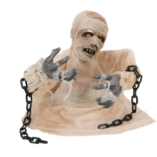 EuroPalms Halloween Groundbreaker Múmia animált 40cm dekoráció