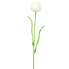EuroPalms Kristály tulipán  művirág  fehér 61cm 12x 12x