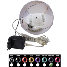 EuroPalms LED hógolyó 15cm sötétkék világítás